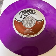 Keith Turner & The Southern Sound – Promises / Heart Attack 7″ Ltd Color Vinyl