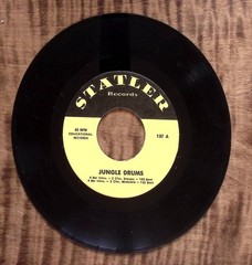 UNKNOWN ARTISTS JUNGLE DRUMS/RAGTIME COWBOY JOE STATLER RECORDS VINYL 45 84-9