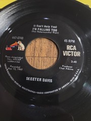 Skeeter Davis – Gonna Get Along Without You Now – 1964 VG Pop 45 on RCA