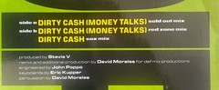 Adventures Of Stevie V – Dirty Cash 12″ Maxi Single MERXR311 Mercury 1990 Ex