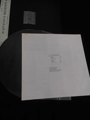Record: Joy Division, *Unknown Pleasures*