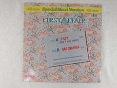 First Affair Stay Vinyl 12″ Record 45 RPM Special Maxi EP Polydor West Germany