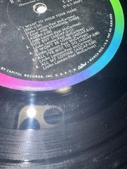 Original 1964 U.S. pressing of Meet The Beatles! on Capitol Records T-2047 Mono
