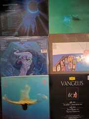 Tangerine Dream Rubicon Tomita Vangelis Electronic Vinyl LP Lot 12″