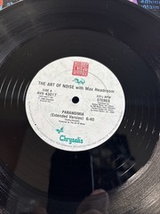 THE ART OF NOISE – MAX HEADROOM PARANOIMIA 12″ CHRYSALIS 4V9-43017 -inner EX