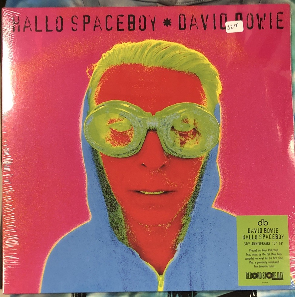 DAVID BOWIE – Hallo Spaceboy LP [Vinyl New] Limited Neon Pink 30th Ann. RSD 2026