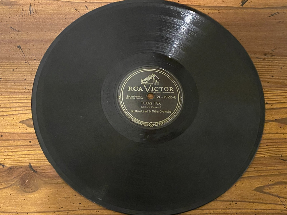 Tex Beneke – Give Me Five Minutes More / Texas Tex 78rpm [RCA Victor 20-1922] VG