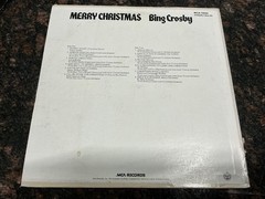#88 Bing Crosby Merry Christmas 12″ Vinyl LP MCA Vocal Album Vinyl EXCELLENT