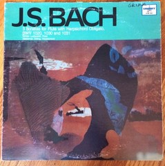 Johann Sebastian Bach, Günter Ludzuweit, Waldemar Döling, 3 Sonatas For Flute