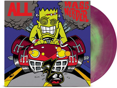 All – Mass Nerder – Opaque Green & Purple Galaxy [New Vinyl LP] Explicit, Purple