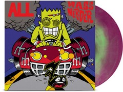 All – Mass Nerder – Opaque Green & Purple Galaxy [New Vinyl LP] Explicit, Purple