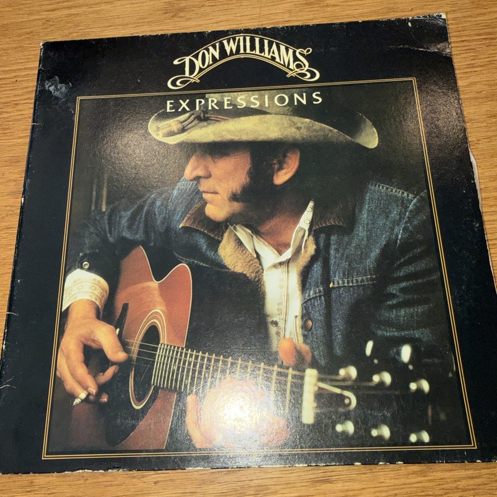 Don Williams – Expressions LP (1978) ABC AY 1069 Gatefold – US Pressing