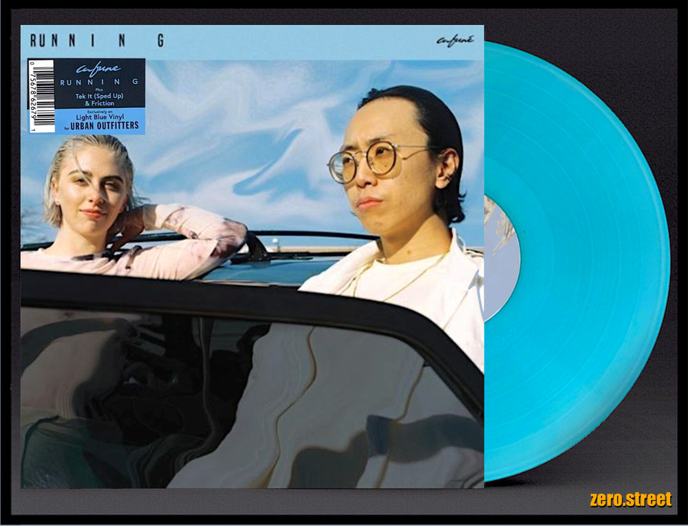 CAFUNE Running LP on LIGHT BLUE COLOR VINYL New SEALED Record /1000 Cafuné