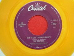 The Beatles HELTER SKELTER / NEW MINT GOLD VINYL JUKE BOX ONLY 45 FAB 4