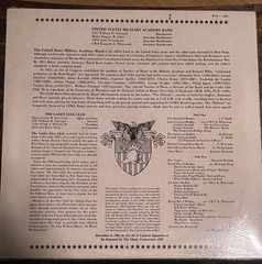 United States Military Band & Glee Club. WEST POINT Vinyl LP 1966 SEALED
