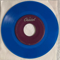 ERROR: The Beatles Long and Winding Road 7″ Blue Vinyl Blank A Side Label NEW