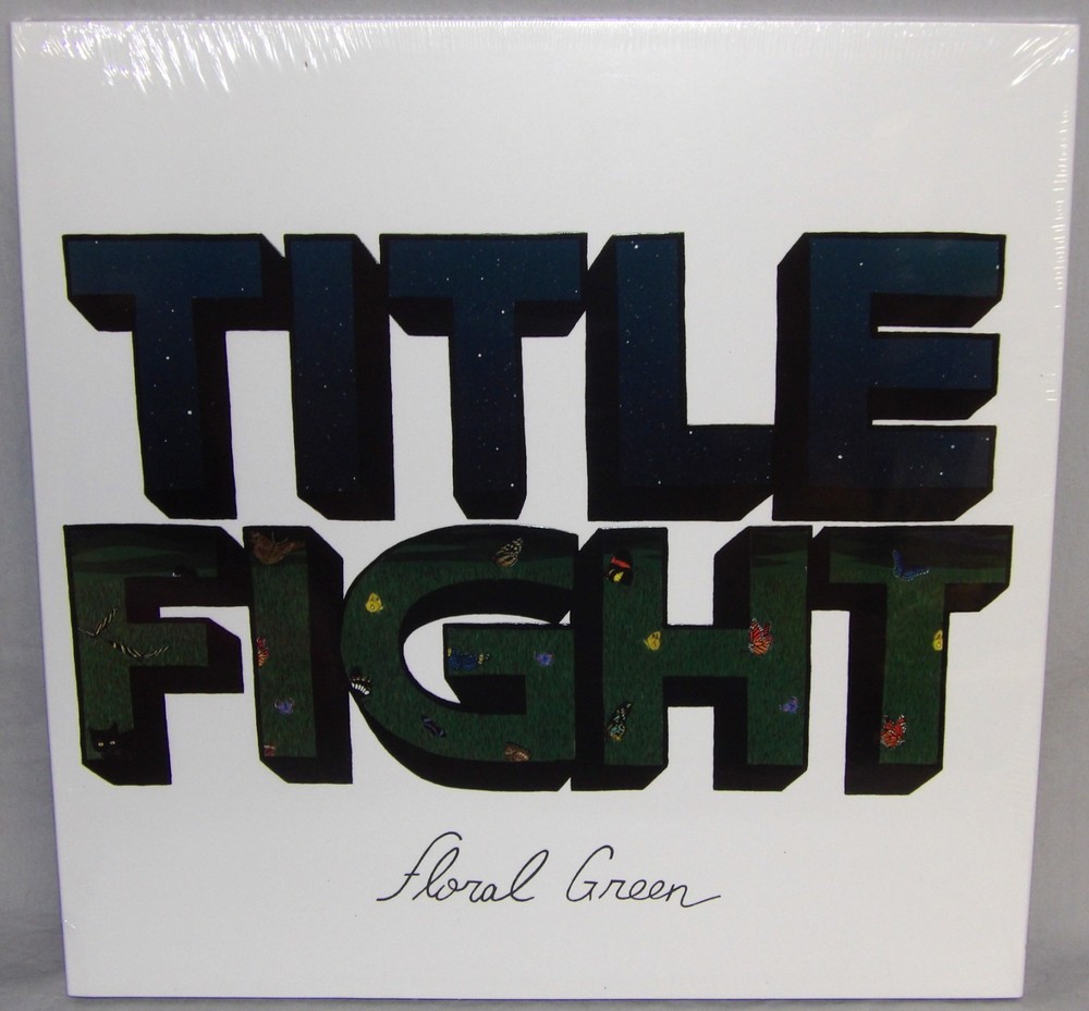 Title Fight Floral Green Vinyl Album 2012 SideOneDummy – Made in Czech Republic