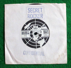 Secret Rocker Rock Drill 7″ RECORD Punk 1980 S.R.I. NEW OLD STOCK NEVER PLAYED