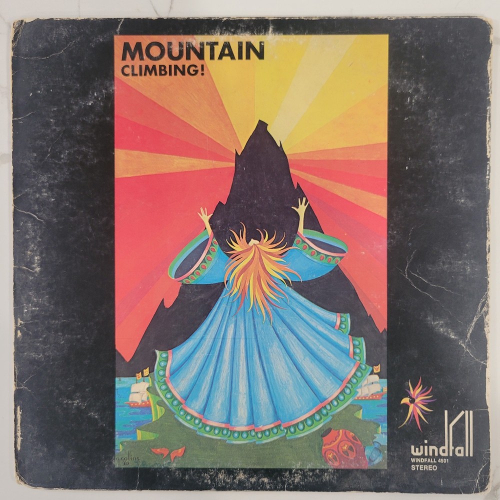 Mountain – Climbing! Vinyl LP – 1970 – Windfall Records WINDFALL 4501