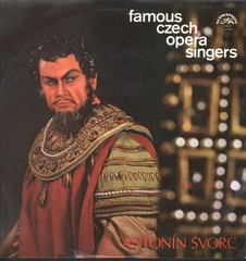 1120706 Antonin Svorc Famous Czech Opera Singers LP vinyl Czech Republic