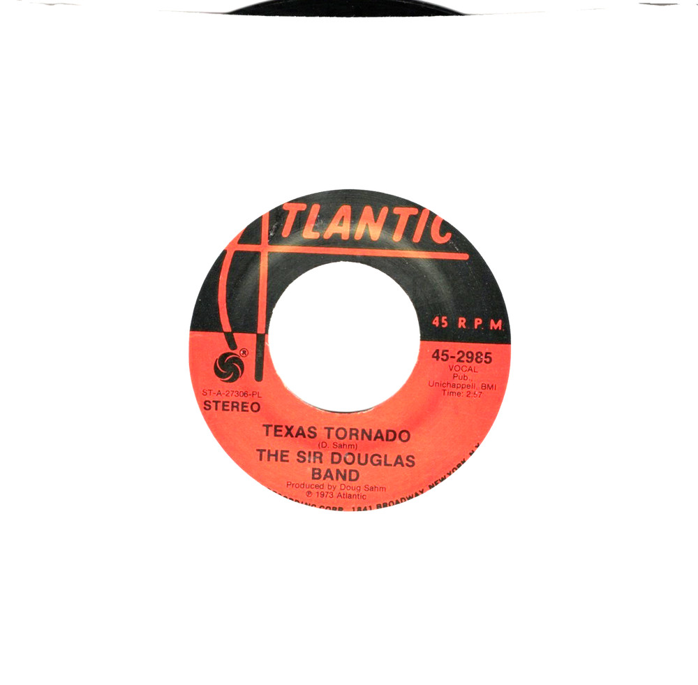 The Sir Douglas Band: Texas Tornado/ Blue Horizon .. 45 RPM 7132
