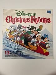 Disney’s Christmas Favorites LP Disneyland Records 2506 1979 EX