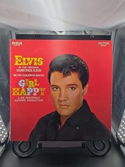 ELVIS PRESLEY -Girl Happy RCA Victor LSP 3338 Indianapolis 1976 Reissue VG+/EX