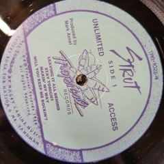 Strut – Unlimited Access – Tropical TRO-1025 – 33 Vinyl Record Excellent Cond!