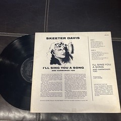 skeeter Davis LP I’ll sing you a song and harmonize to LPM 2197 country vintage