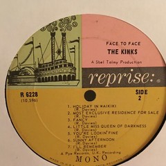 THE KINKS LP FACE TO FACE