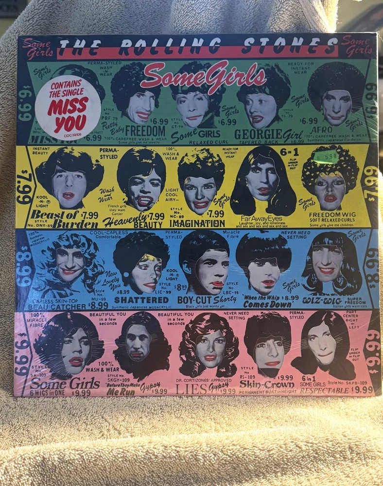 Rolling Stones “Some Girls ” 1978 Original Cover Vinyl !* Never OPEN- NEW*