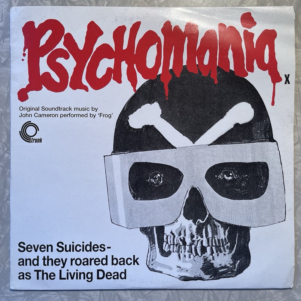 Psychomiania Soundtrack (1972) John Cameron / Frog Vinyl Record 2003 UK Trunk