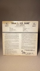 autographed 1950s vg+vg no ringwear Julie London Julie Is Her Name see noteslp33