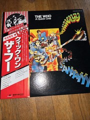 The Who “A Quick One” 1980 Polydor Reissue Japanese Import MPX 4018 VG+