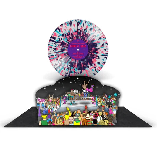 Sting vs Flair – Mickey Diamond Pro Dillinger – Splatter Vinyl Ltd 78/120