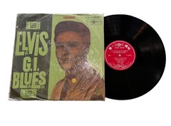 Elvis Presley 1968 Taiwanese GI Blues LP Vinyl First Record FL-1507 Rare Tested