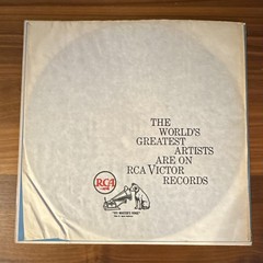 vinyl record: RCA Victor LM 1178 Rachmaninoff Concerto No. 3 Horowitz