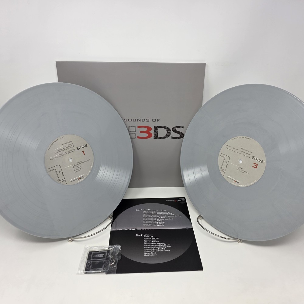 Sounds Of The 3DS Vinyl LP Record Nintendo 3 DS VGM OST Soundtrack Not Moonshake