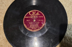 Vinyl record (78 RPM) lot of Irish, Big Band, Fox Trot, Jazz, and more