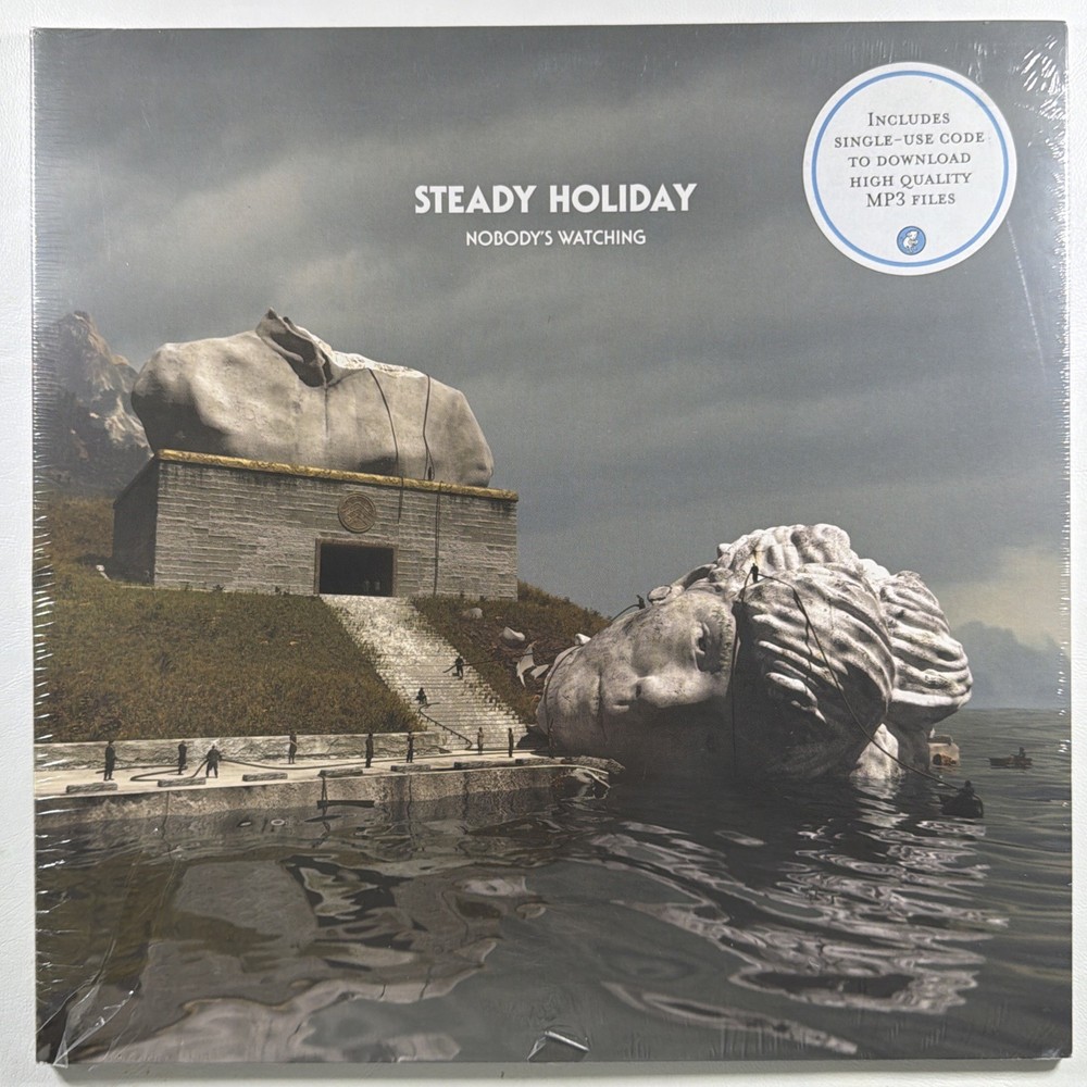 Steady Holiday – Nobody’s Watching LP Barsuk Records BARK179 Sealed 2018