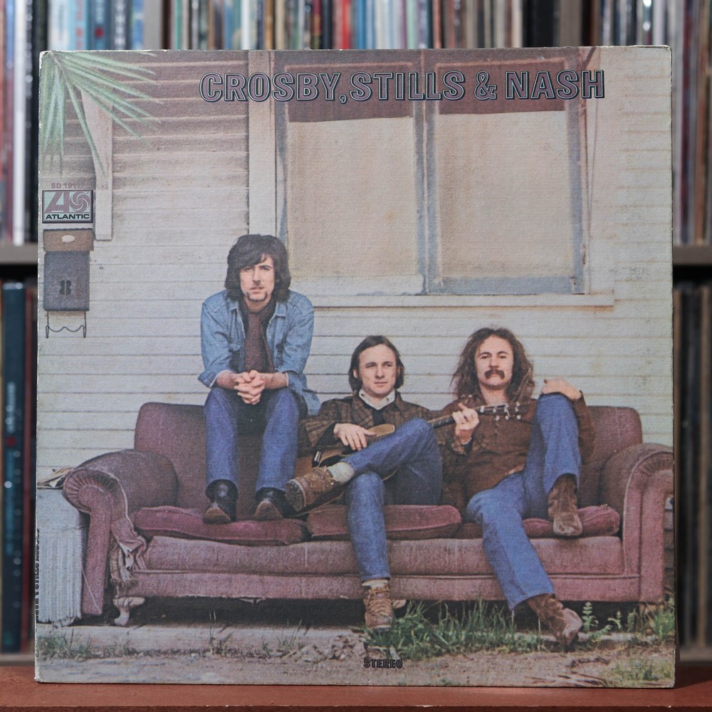 Crosby, Stills & Nash – Crosby, Stills & Nash – W/ INSERT 1969 Atlantic, VG/VG