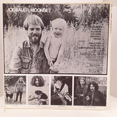 JOE BAUER/MOONSET/1971/WLPROMO/WITH PICTURE INSERT/VG/EX