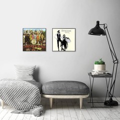 Americanflat 12.5×12.5 Album Frame with Plexiglass – Set of 2 – Record Album Fra
