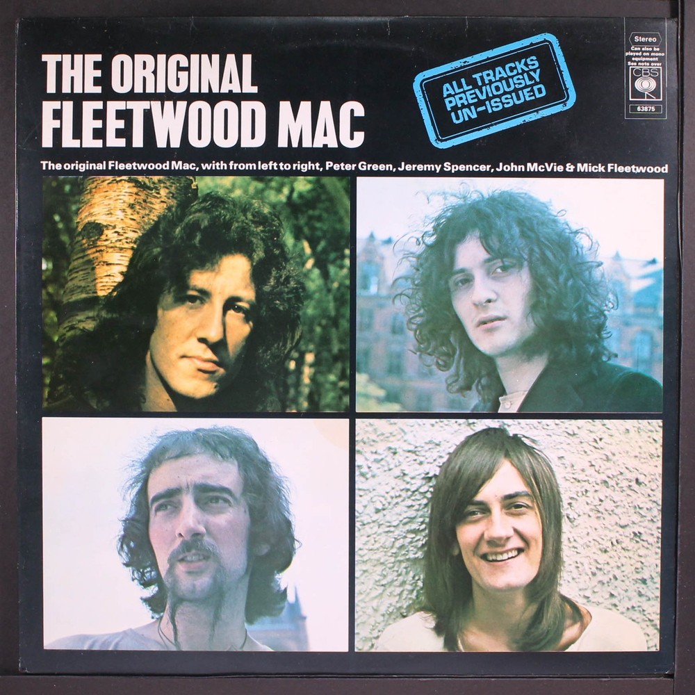 FLEETWOOD MAC: the original fleetwood mac CBS 12″ LP 33 RPM United Kingdom