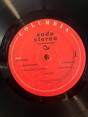 SODA STEREO ZONA DE PROMESAS VINYL LP Record COLOMBIA 1994 ORIGINAL SONY