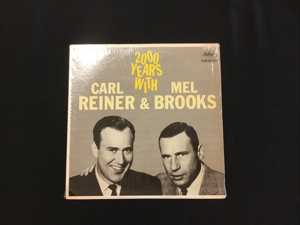 2000 Years With Carl Reiner & Mel Brooks LP Capitol W-1529 FREE S&H