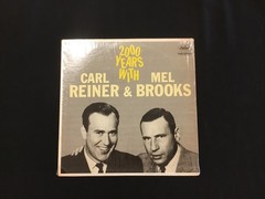 2000 Years With Carl Reiner & Mel Brooks LP Capitol W-1529 FREE S&H