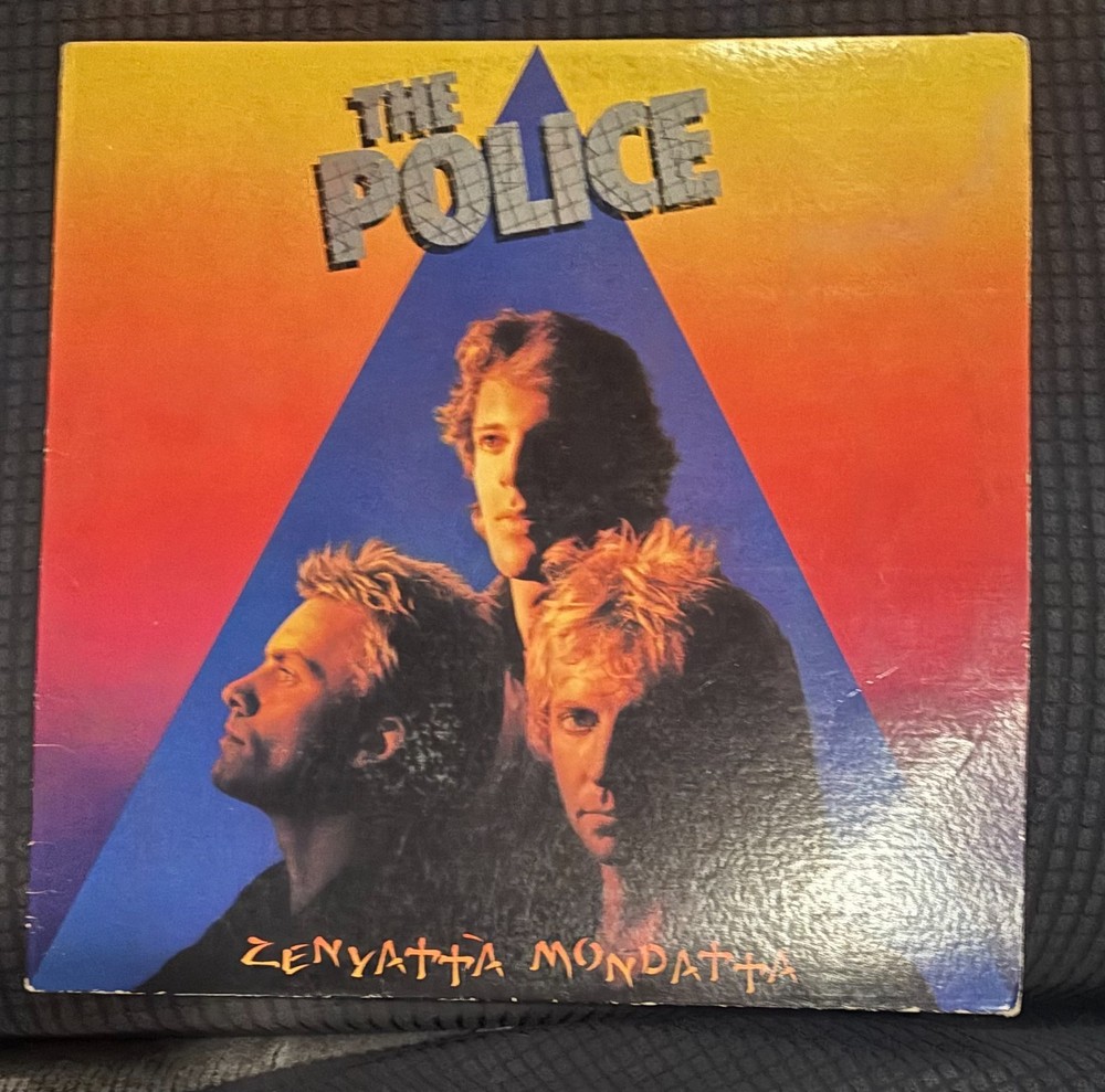 The Police Zenyatta Mondatta LP 1980 A&M SP-3720 Vinyl Record VG+/VG Sting