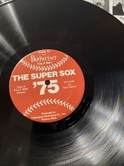 Super Sox ’75 LP Boston Red Sox Jim Rice Carlton Fisk Luis Tiant Yaz 1975/SEALED