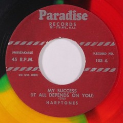 HARPTONES: my success / i’ve got a notion PARADISE 7″ Single 45 RPM